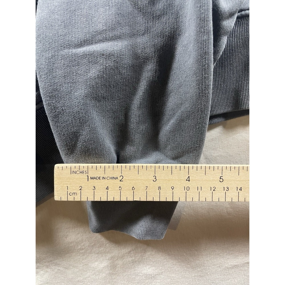 Anine Bing Sweatshirt Womens XS Los Angeles French Terry Gray Logo Pullover - Picture 5 of 11